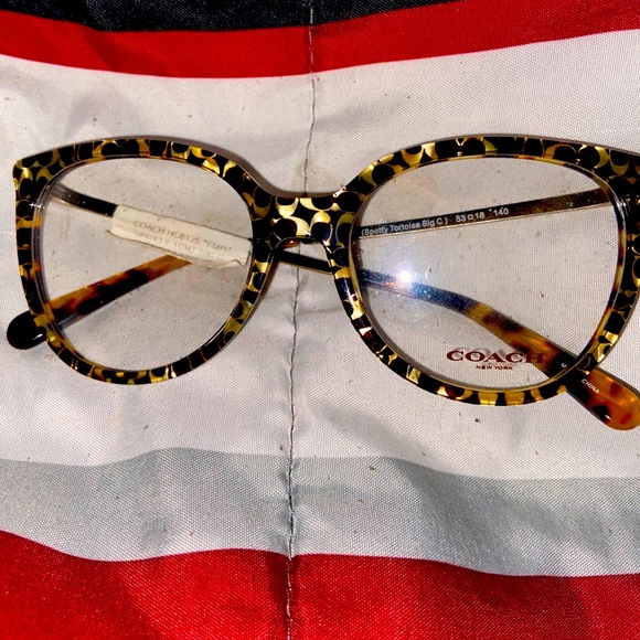 Glasses Coach brand new cheetah design